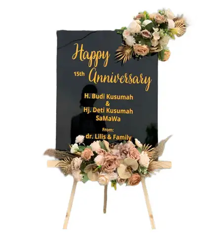 Papan Bunga Akrilik Ginandong